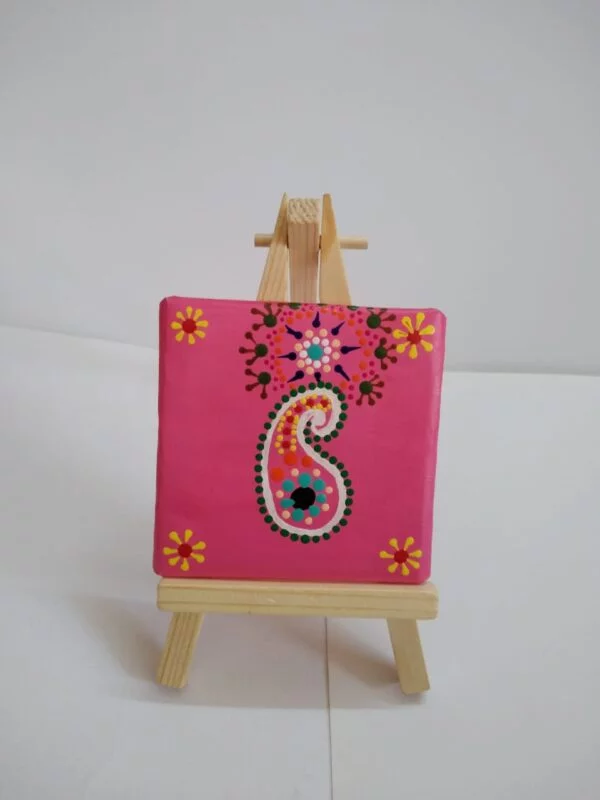 Dot Mandala on Canvas pad