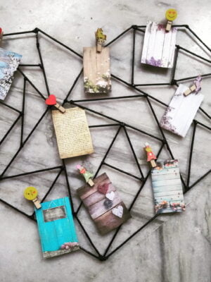 Geometric heart frame