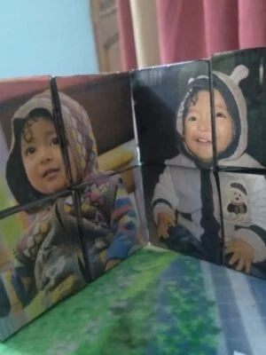 Magic photo cube