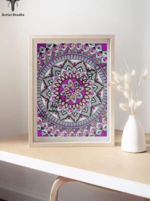 Pink Love Mandala